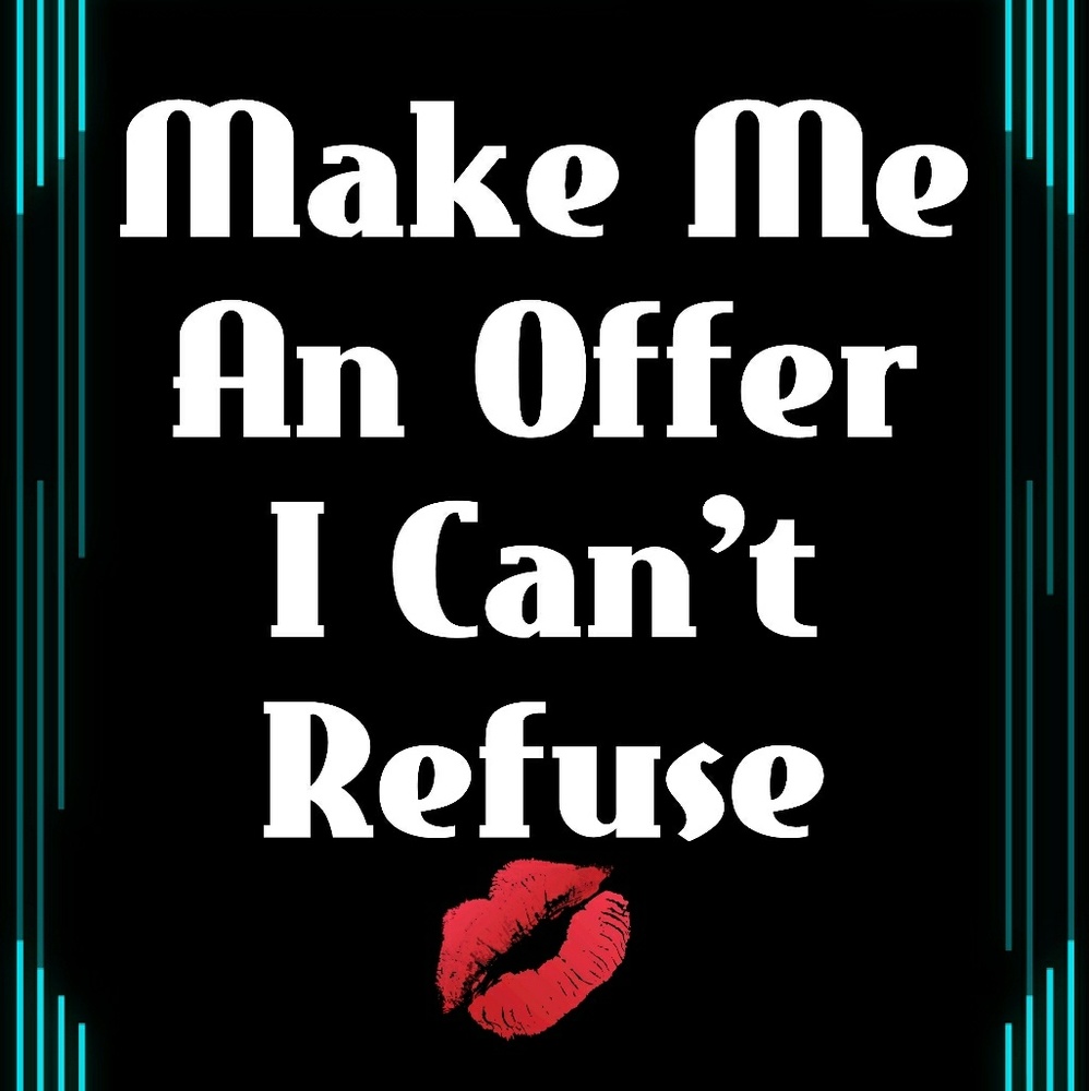 Make an offer! 🖤🖤🖤